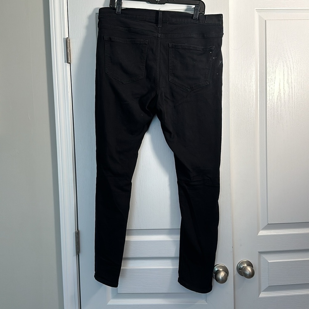 Express Mid Rise Stretch Jean Legging Size 14 - Picture 3 of 4